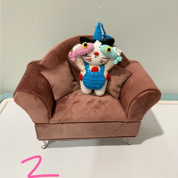 🧶Handmade Crocheted  Keychain - Picture 2 of 12